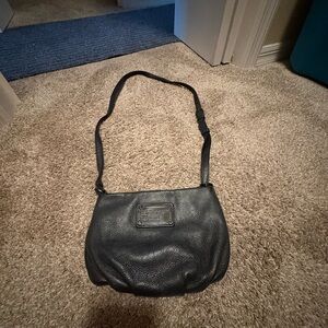 Marc Jacobs black Leather Shoulder Bag